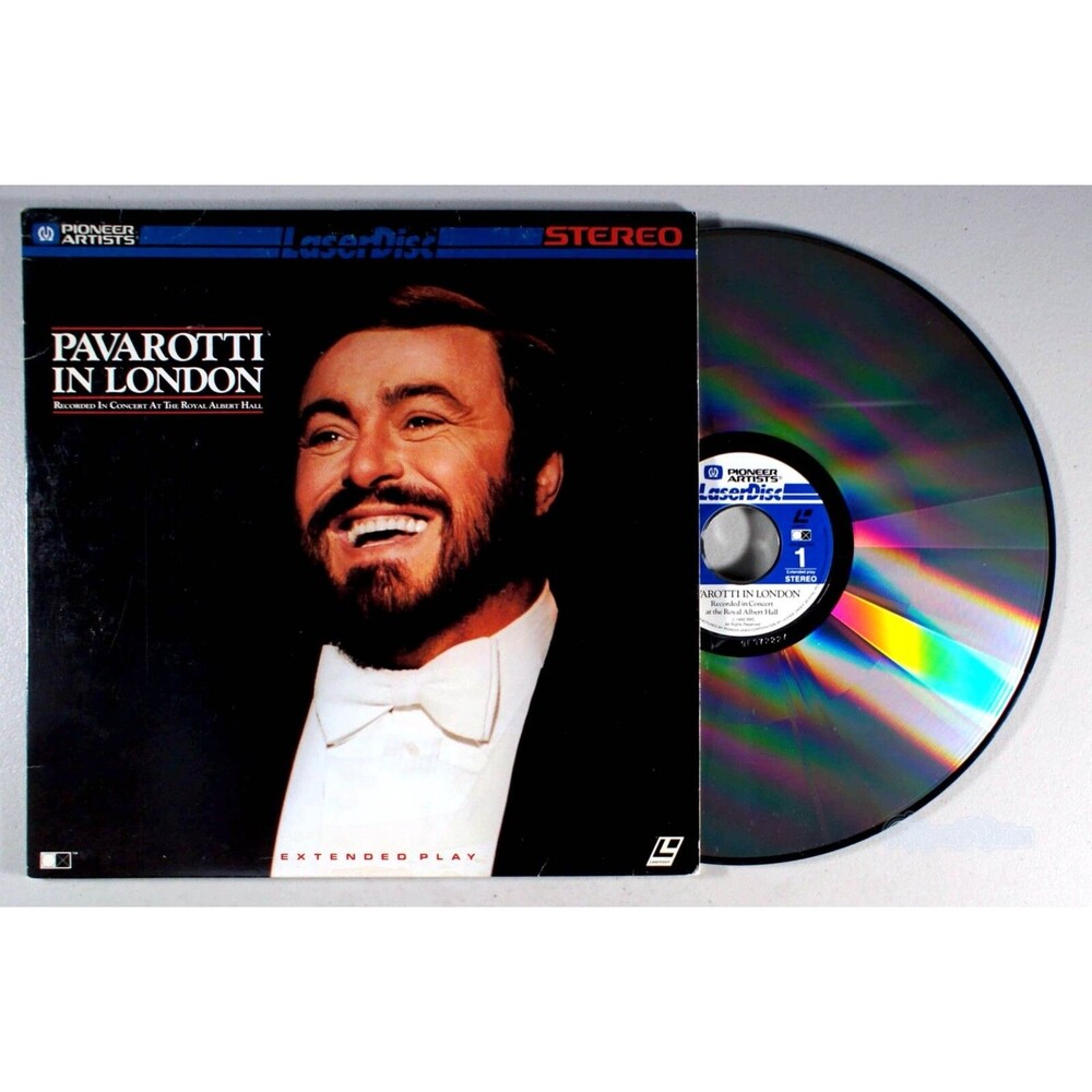 Luciano Pavarotti in London (LaserDisc 1982) • Royal Albert Hall, MacBeth, Tosca